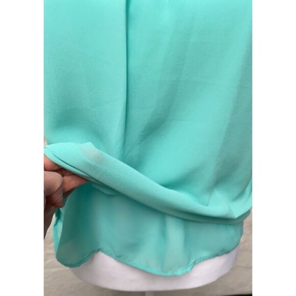 Si Style Woman’s Top Blouse Sleeveless Size S - Picture 6 of 9